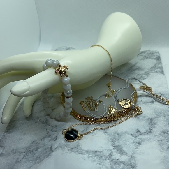 Beaded Charm Bracelet Set - Picture 11 of 13